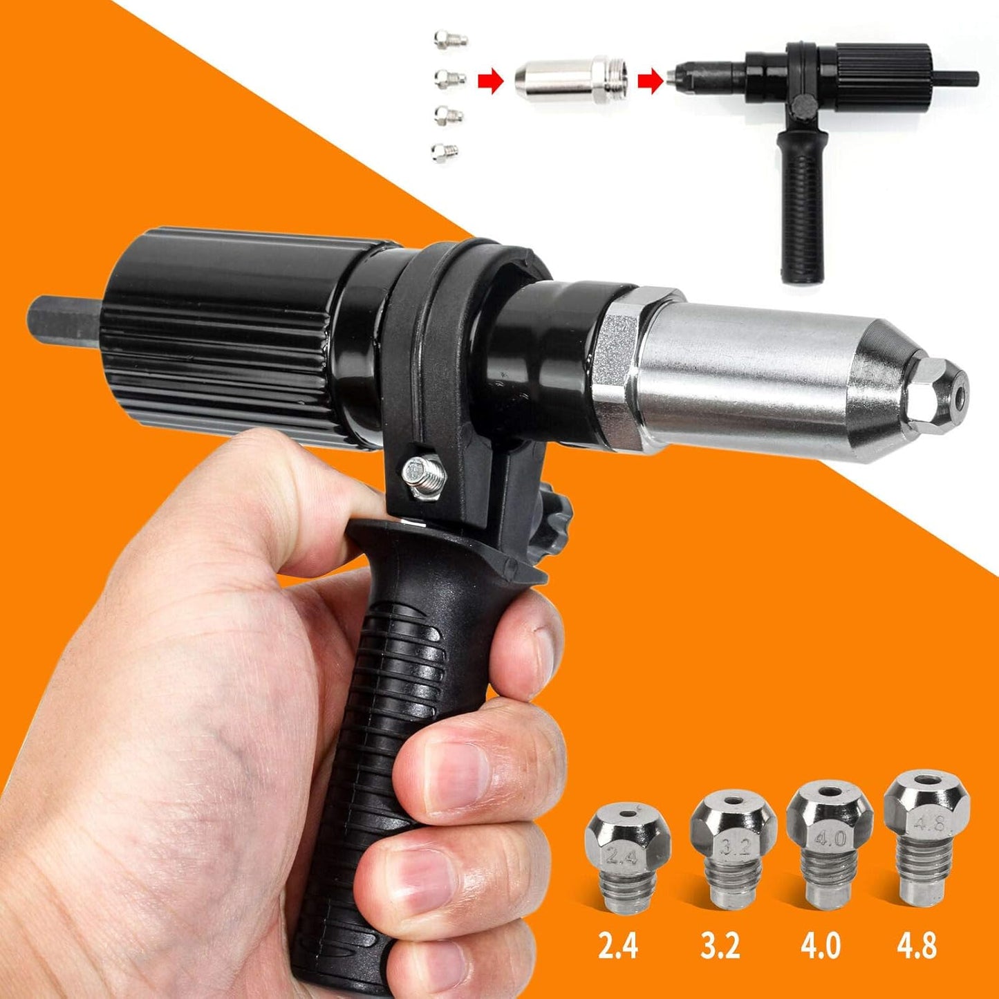 REMACHADORA ADAPTABLE PARA TALADRO