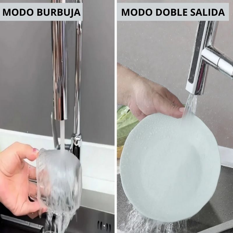 GRIFO UNIVERSAL PARA COCINA 4 EN 1