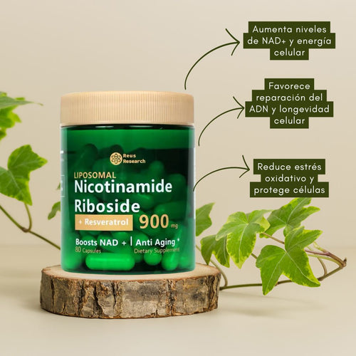 NAD Pro RESVERATROL Liposomal | 80 CAPSULAS