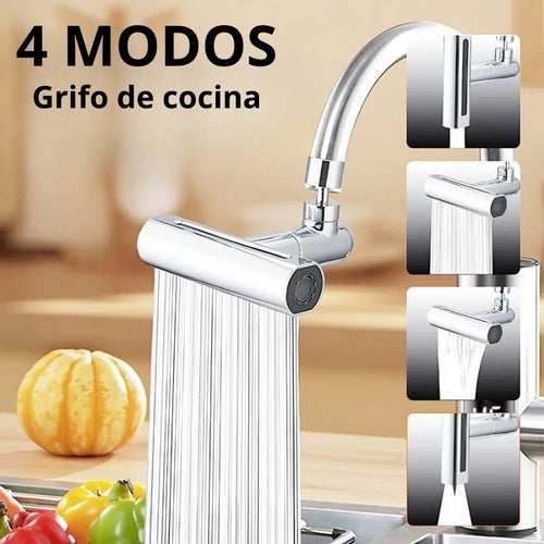GRIFO UNIVERSAL PARA COCINA 4 EN 1